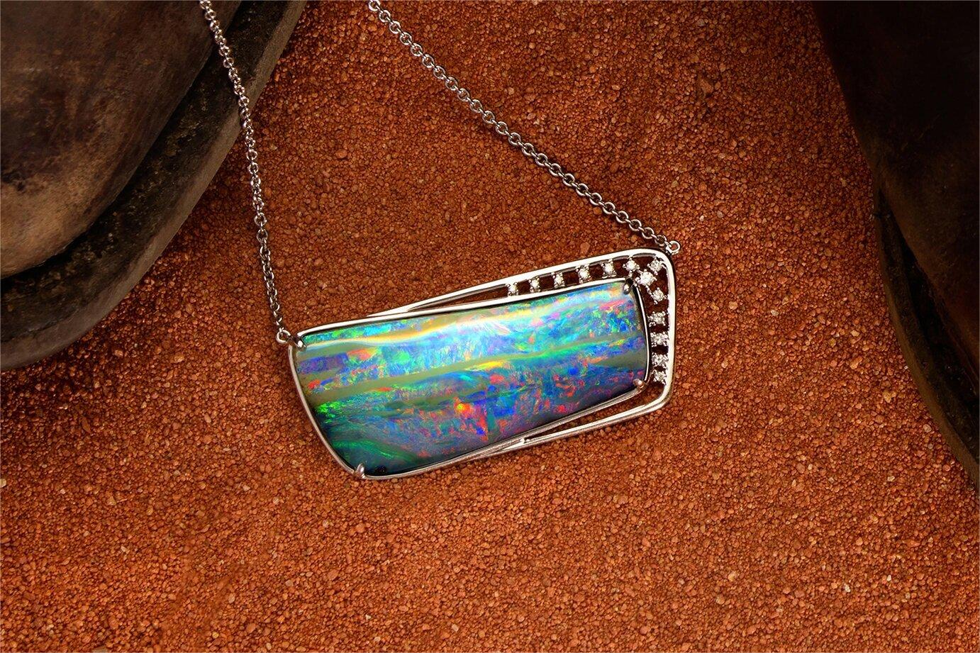 BOULDER OPAL PENDANTS